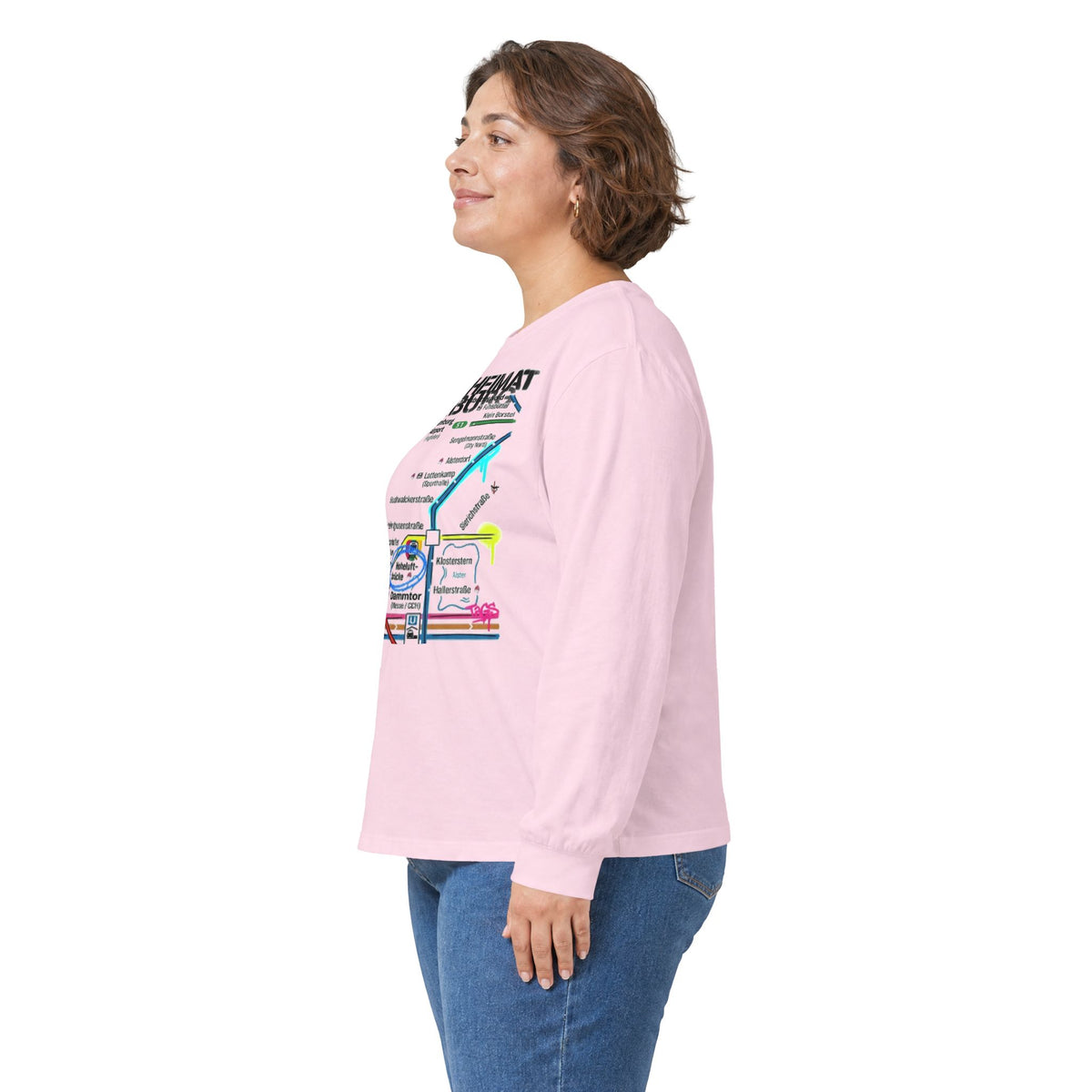 Hamburg Metro Map Tee – „Zweite Heimat Hamburg“
