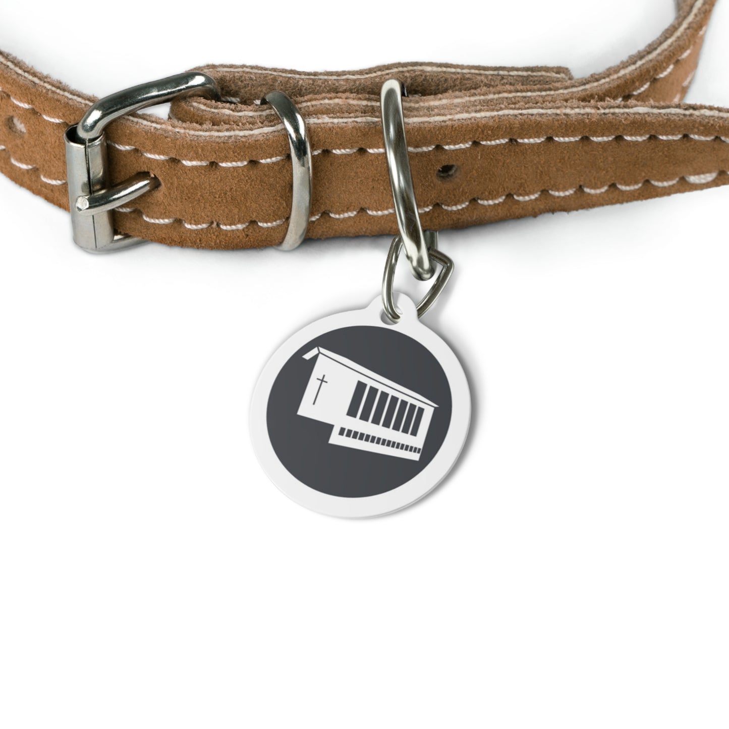 Grindel-Haustiermarke mit GrindelLogo – witziges Accessoire für Hunde und Katzen