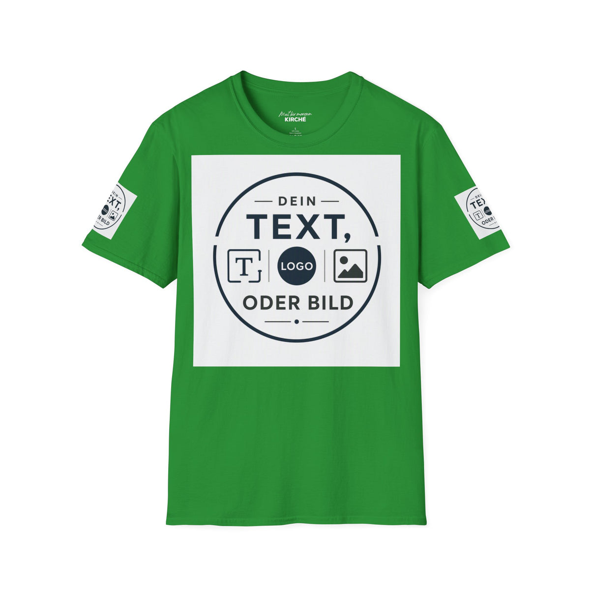 Custom Text & Logo T-Shirt