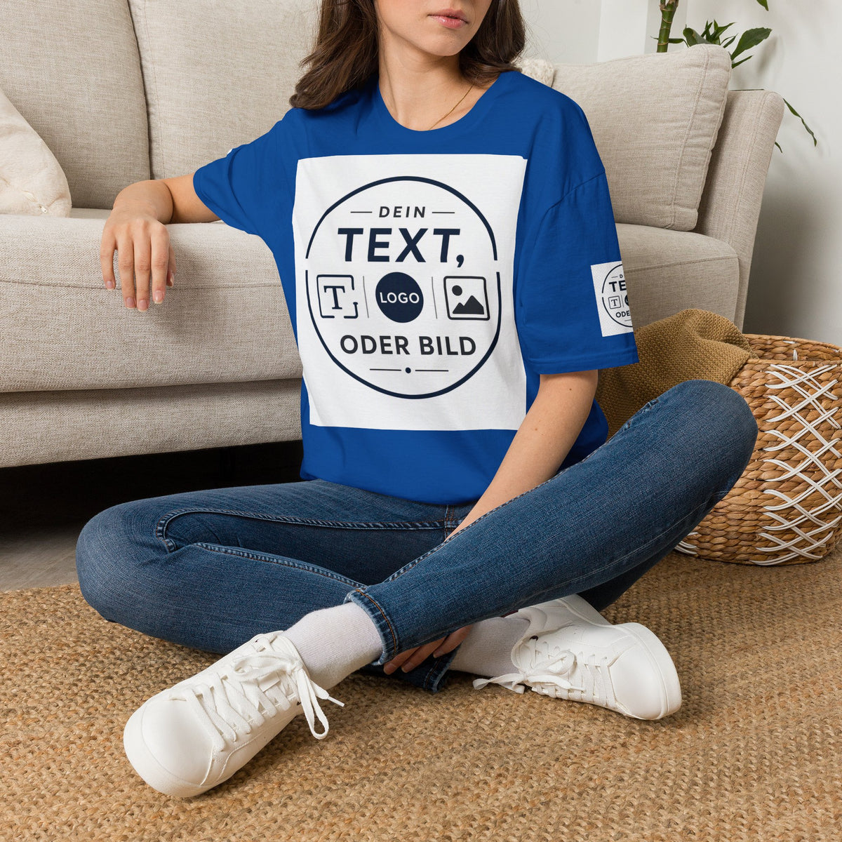 Custom Text & Logo T-Shirt