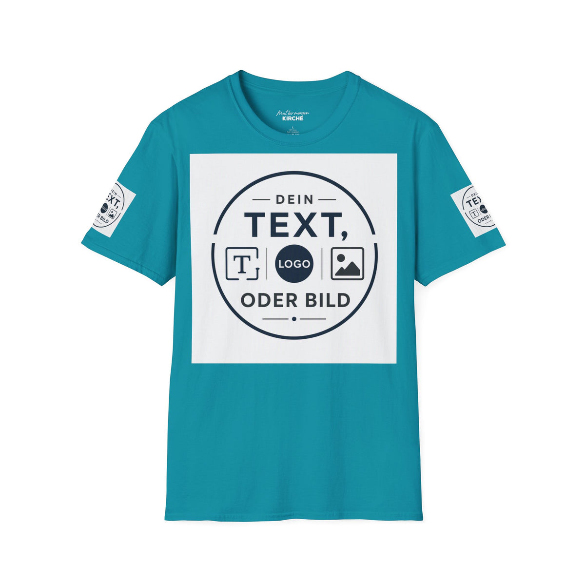 Custom Text & Logo T-Shirt