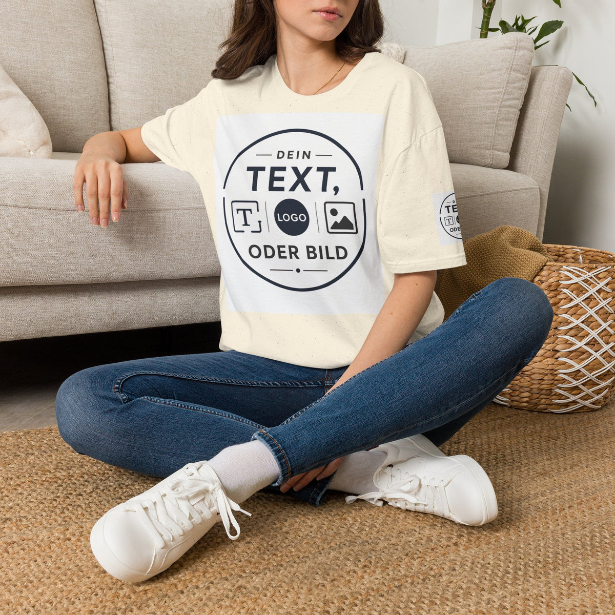 Custom Text & Logo T-Shirt