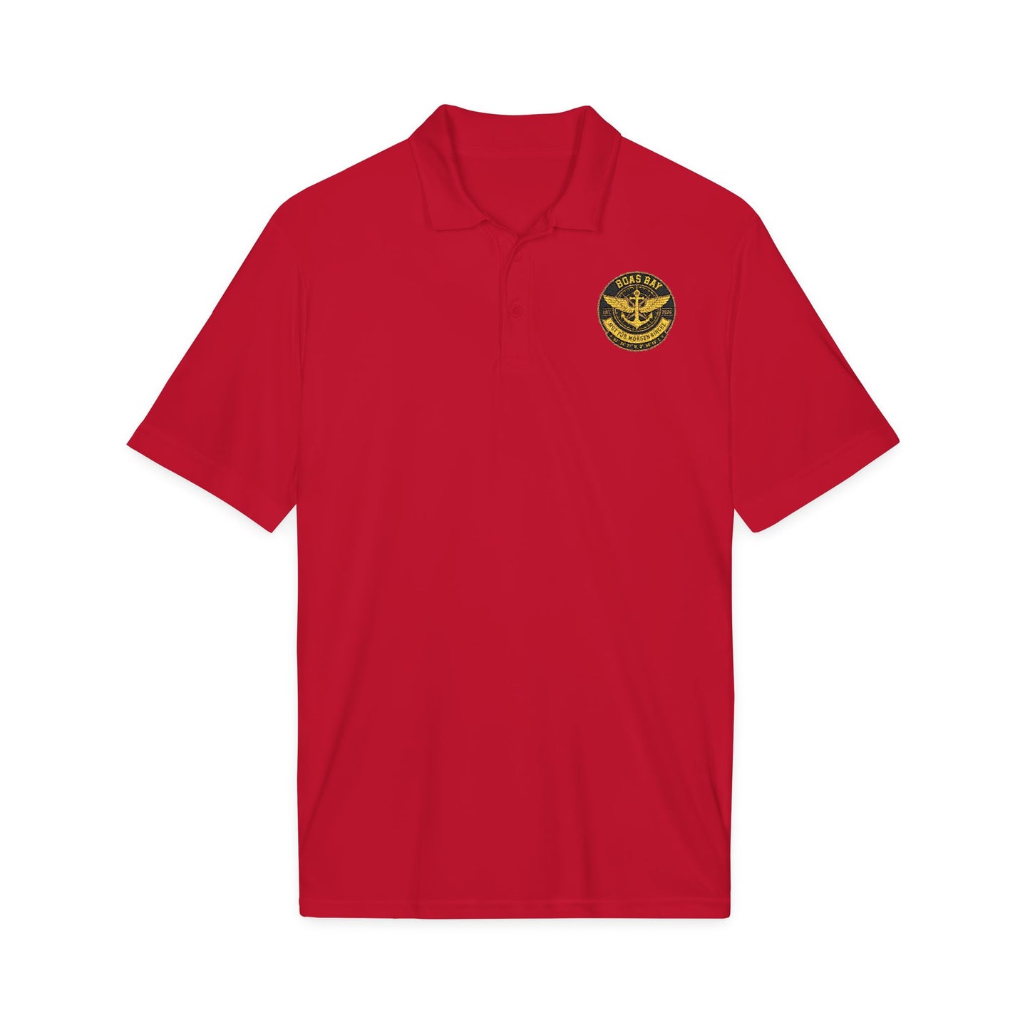 BoasBay Gold Crest Polo – Für alle, die Stil mit an Bord nehmen