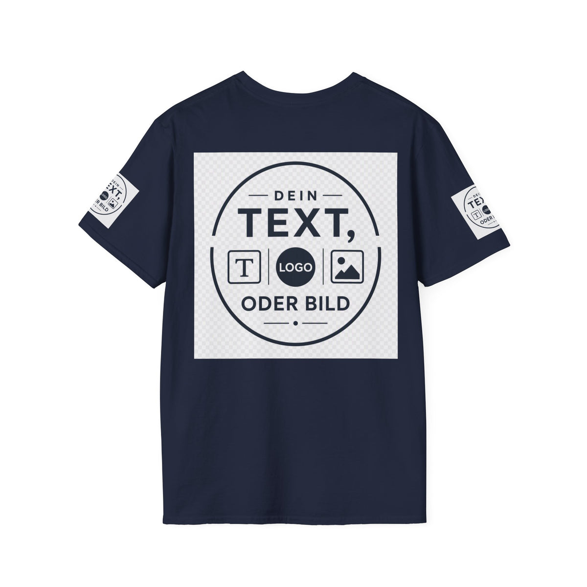 Custom Text & Logo T-Shirt