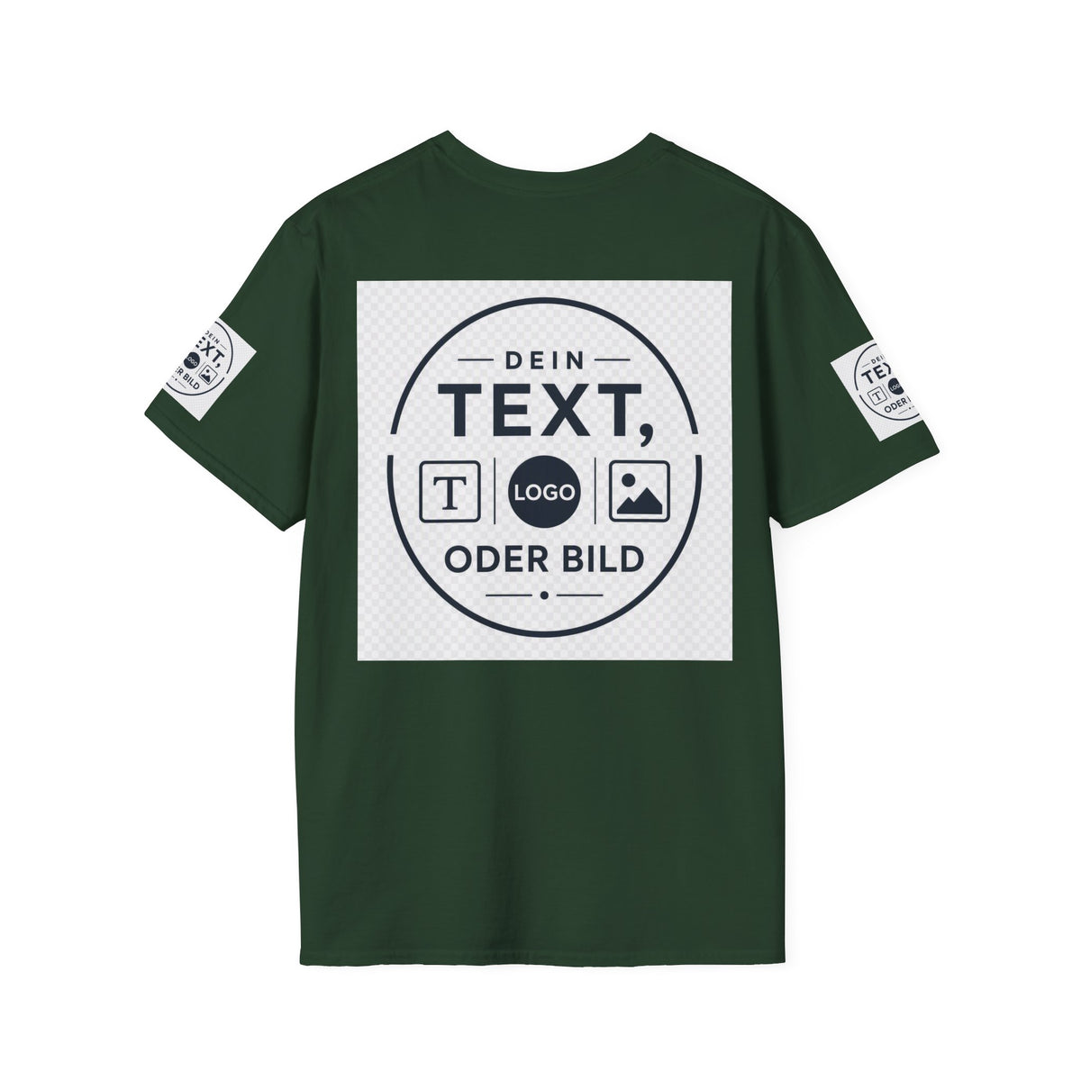 Custom Text & Logo T-Shirt