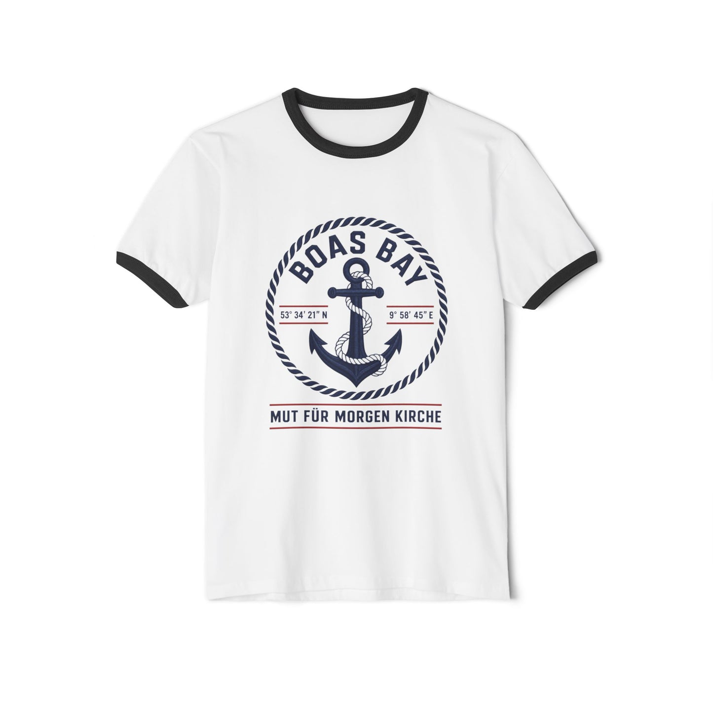 BoasBay Ringer Shirt – Für Menschen mit Kompass im Herzen