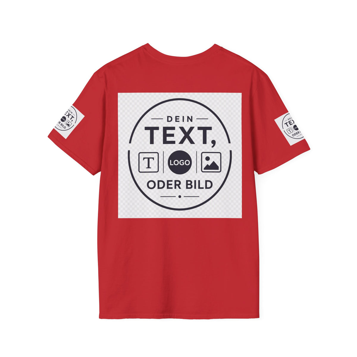 Custom Text & Logo T-Shirt