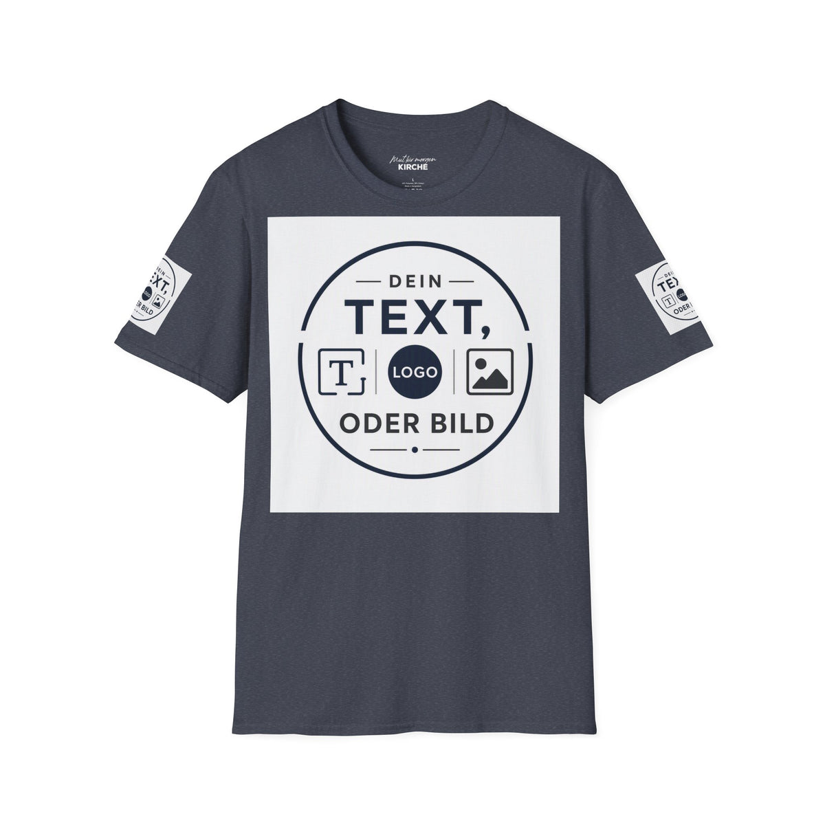 Custom Text & Logo T-Shirt
