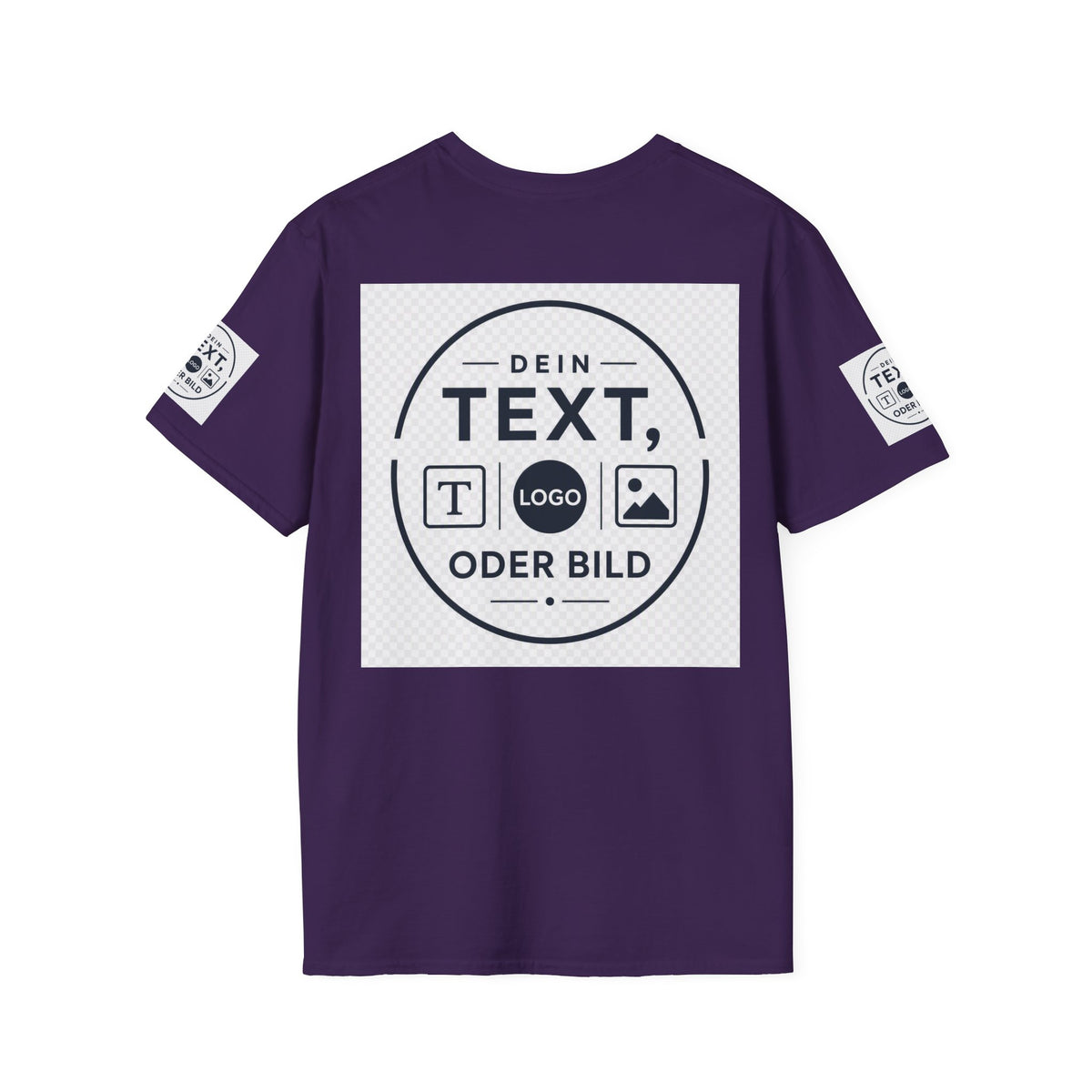 Custom Text & Logo T-Shirt