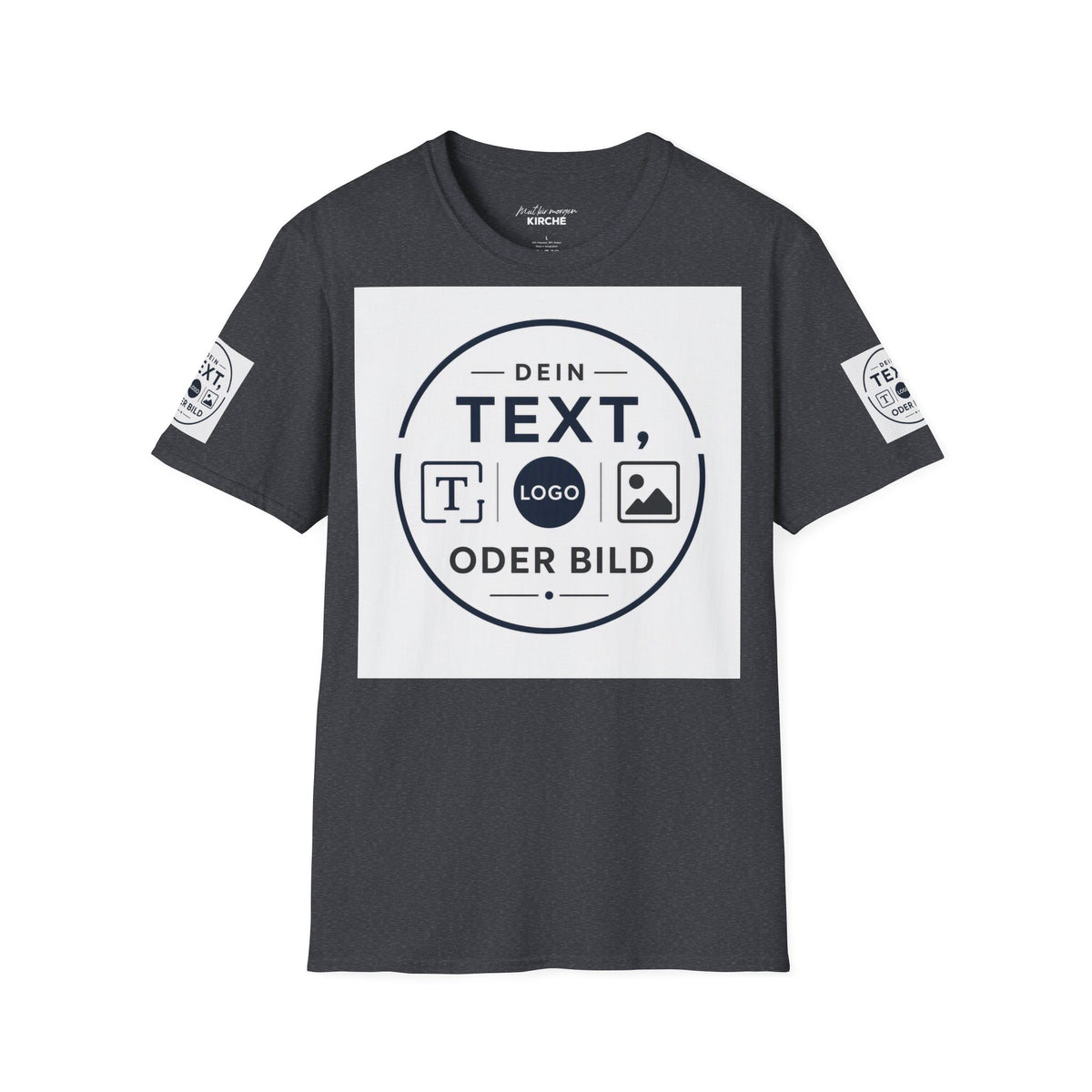 Custom Text & Logo T-Shirt