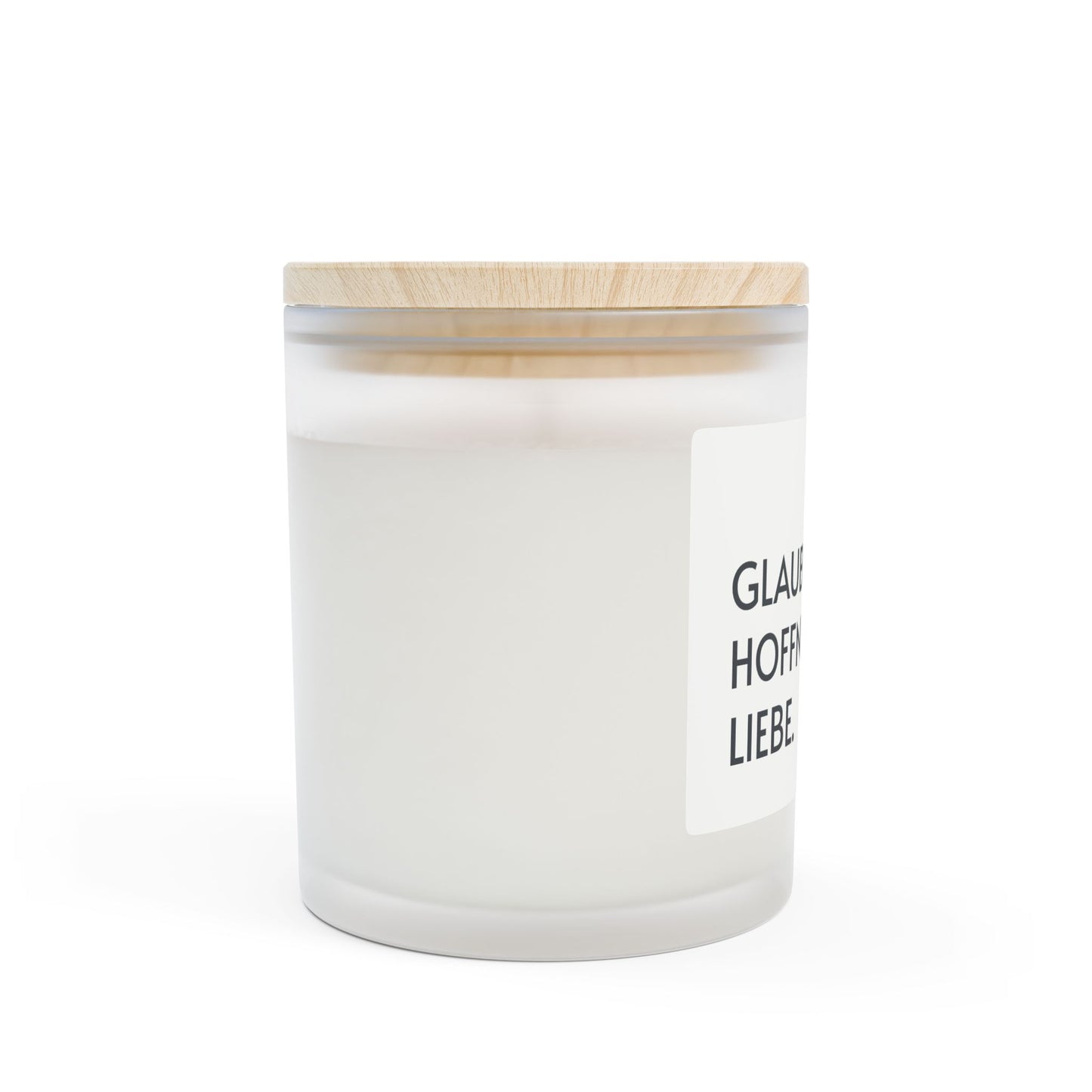 Grindel Candle — "Glaube. Hoffnung. Liebe."