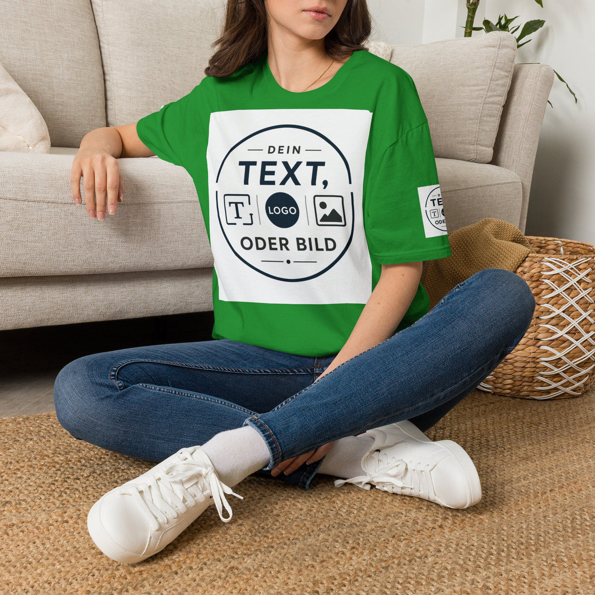Custom Text & Logo T-Shirt