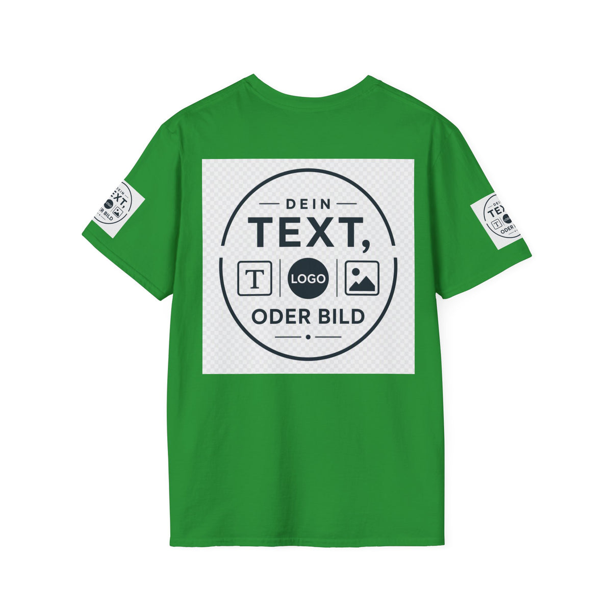 Custom Text & Logo T-Shirt