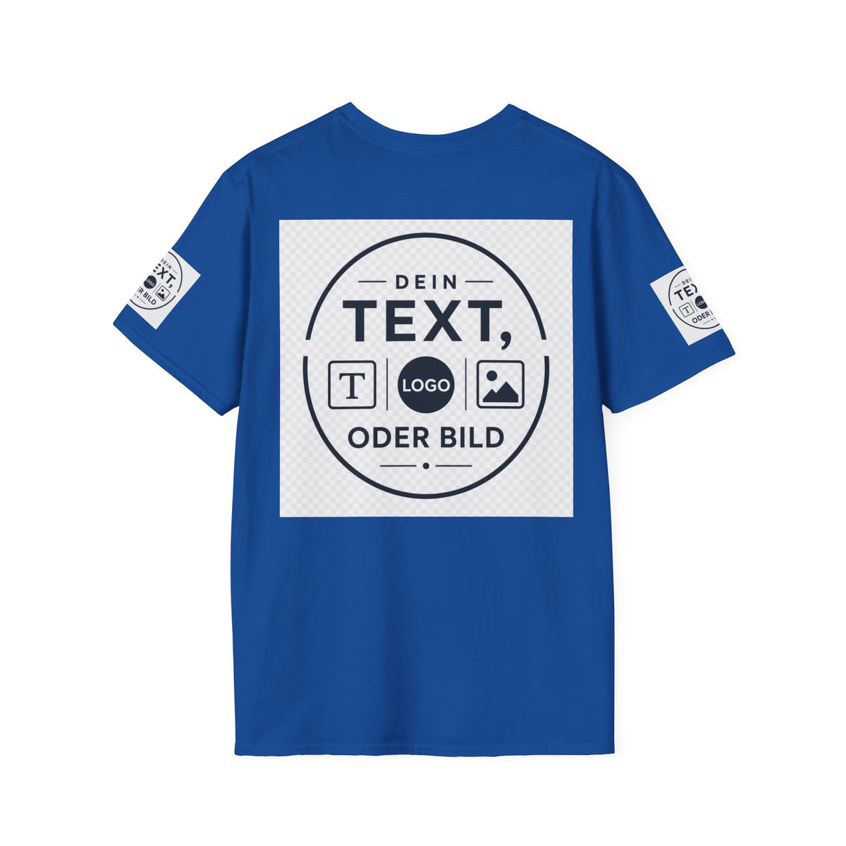 Custom Text & Logo T-Shirt