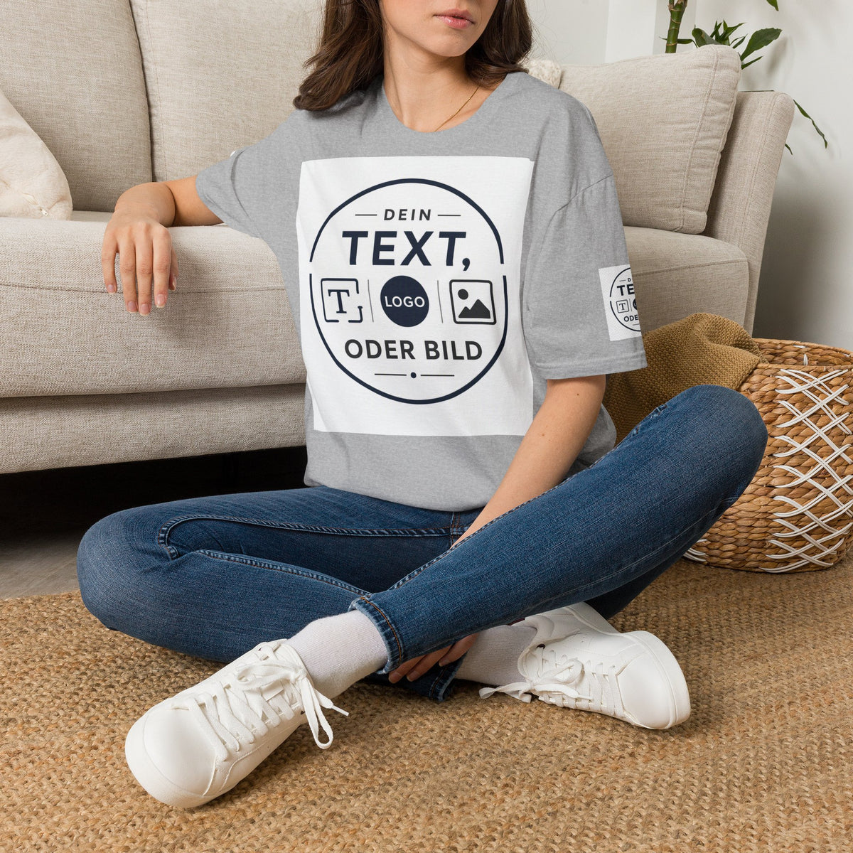 Custom Text & Logo T-Shirt