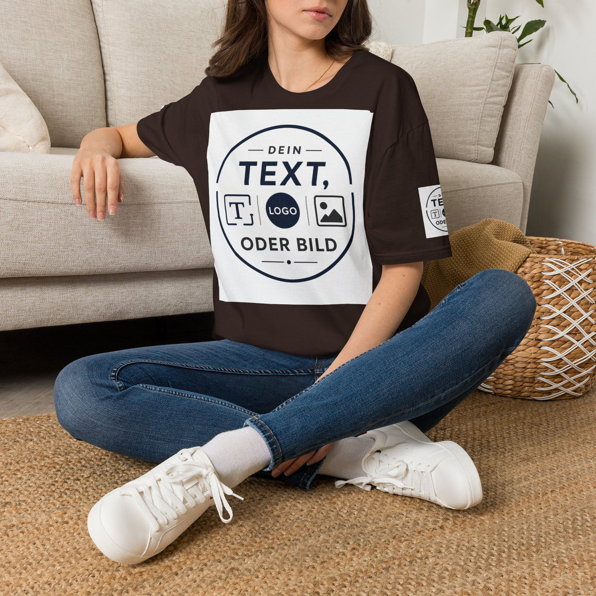 Custom Text & Logo T-Shirt
