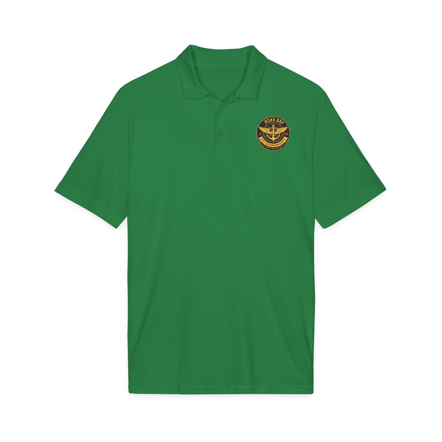 BoasBay Gold Crest Polo – Für alle, die Stil mit an Bord nehmen
