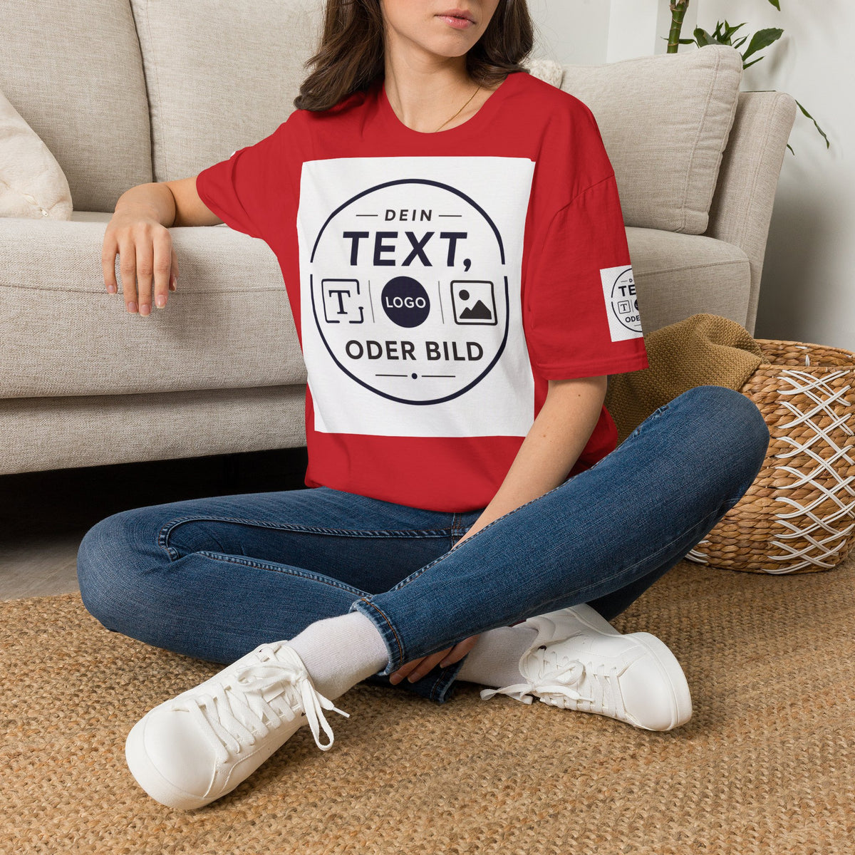 Custom Text & Logo T-Shirt
