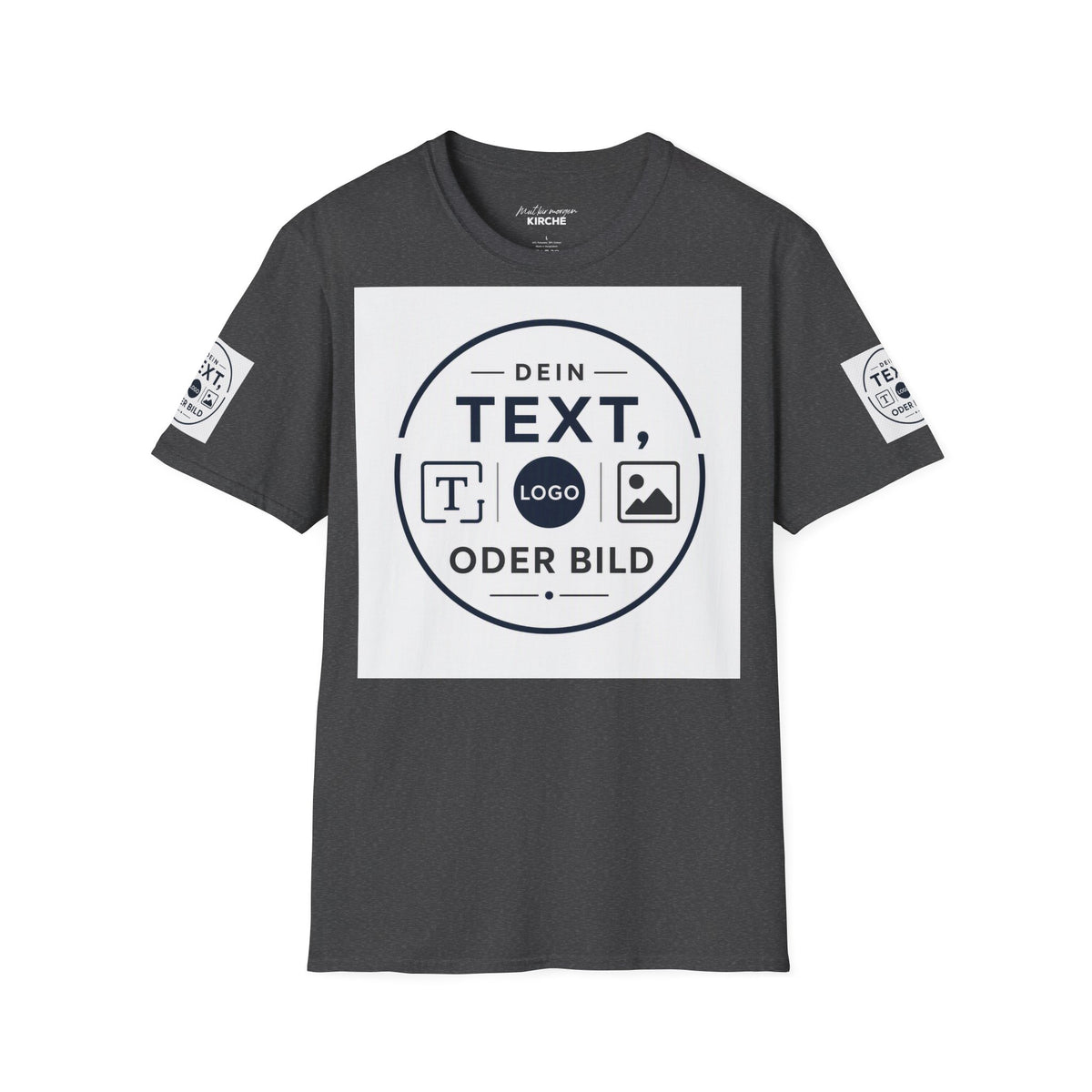 Custom Text & Logo T-Shirt