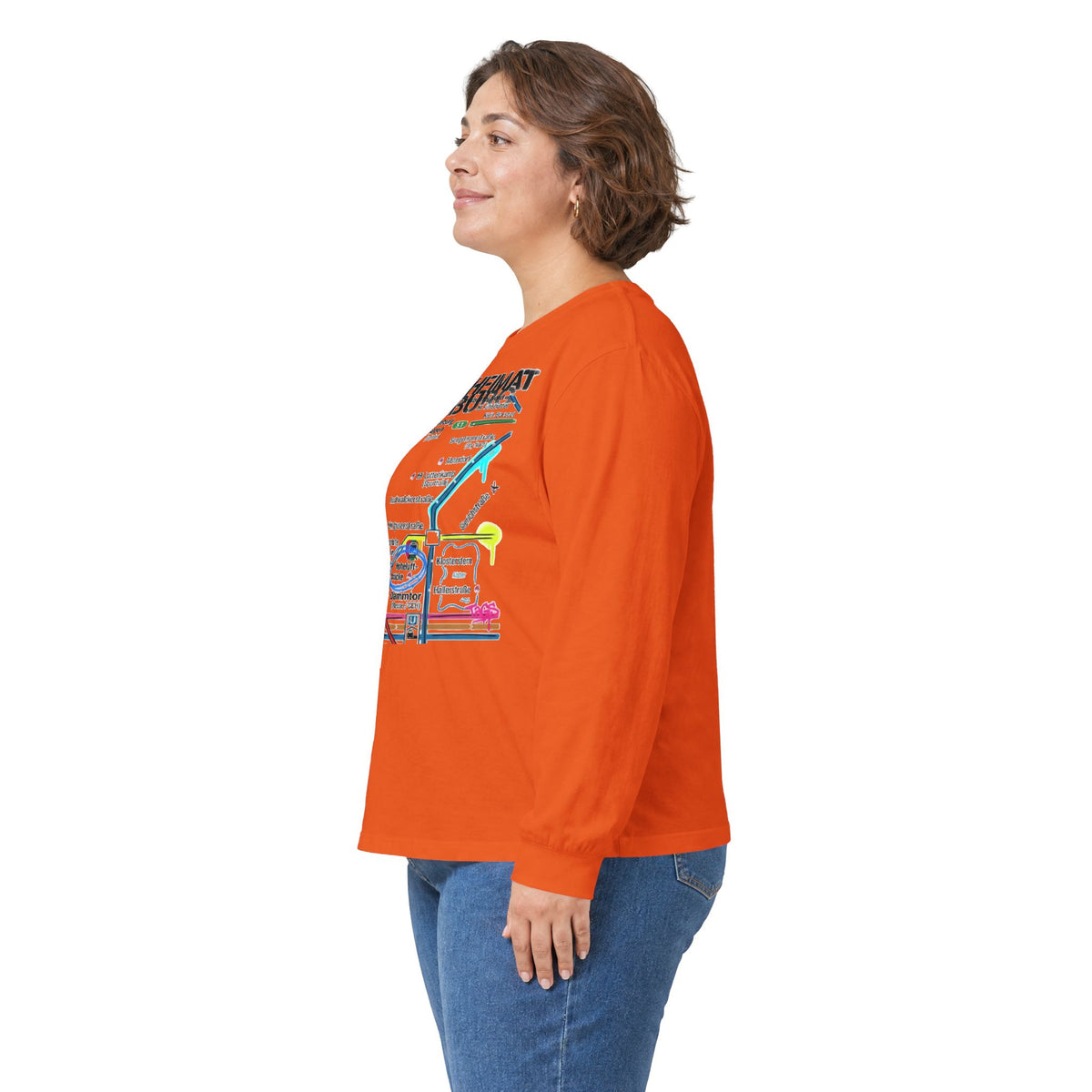 Hamburg Metro Map Tee – „Zweite Heimat Hamburg“