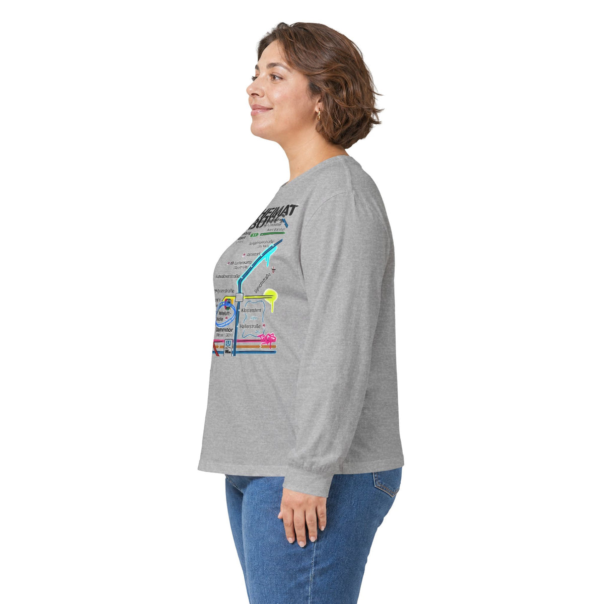 Hamburg Metro Map Tee – „Zweite Heimat Hamburg“
