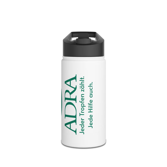 ADRA Edelstahl-Trinkflasche