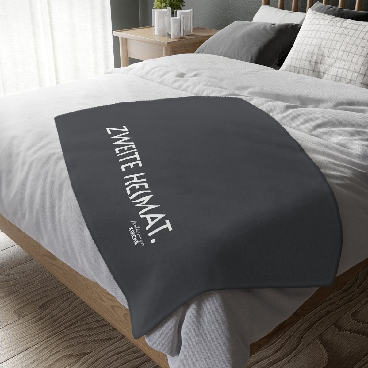Kuscheldecke „ZWEITE HEIMAT.“