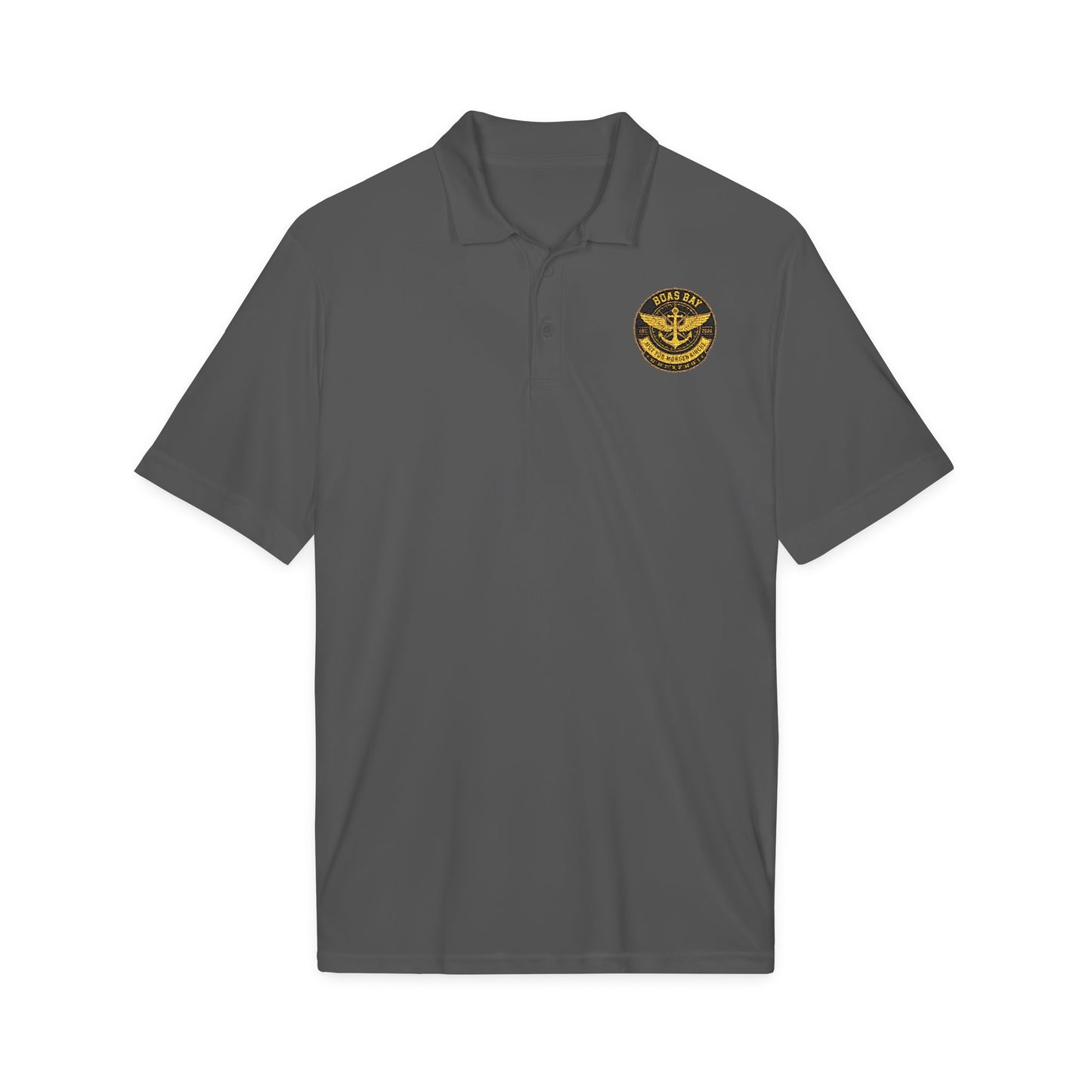 BoasBay Gold Crest Polo – Für alle, die Stil mit an Bord nehmen