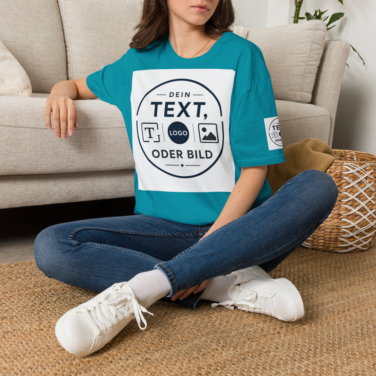 Custom Text & Logo T-Shirt