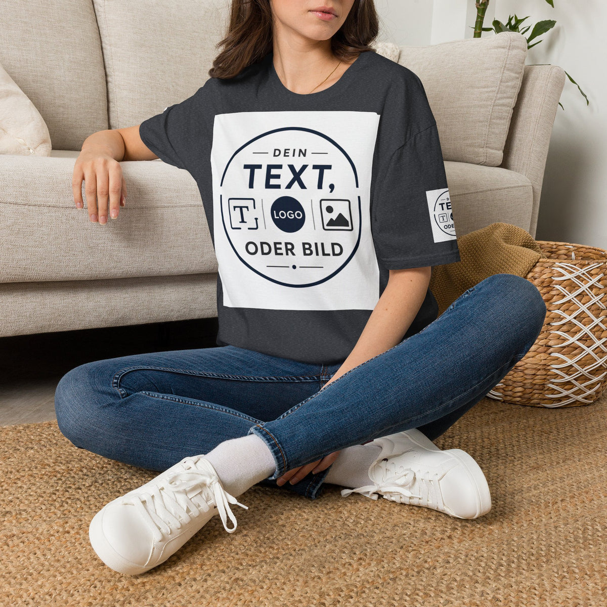 Custom Text & Logo T-Shirt