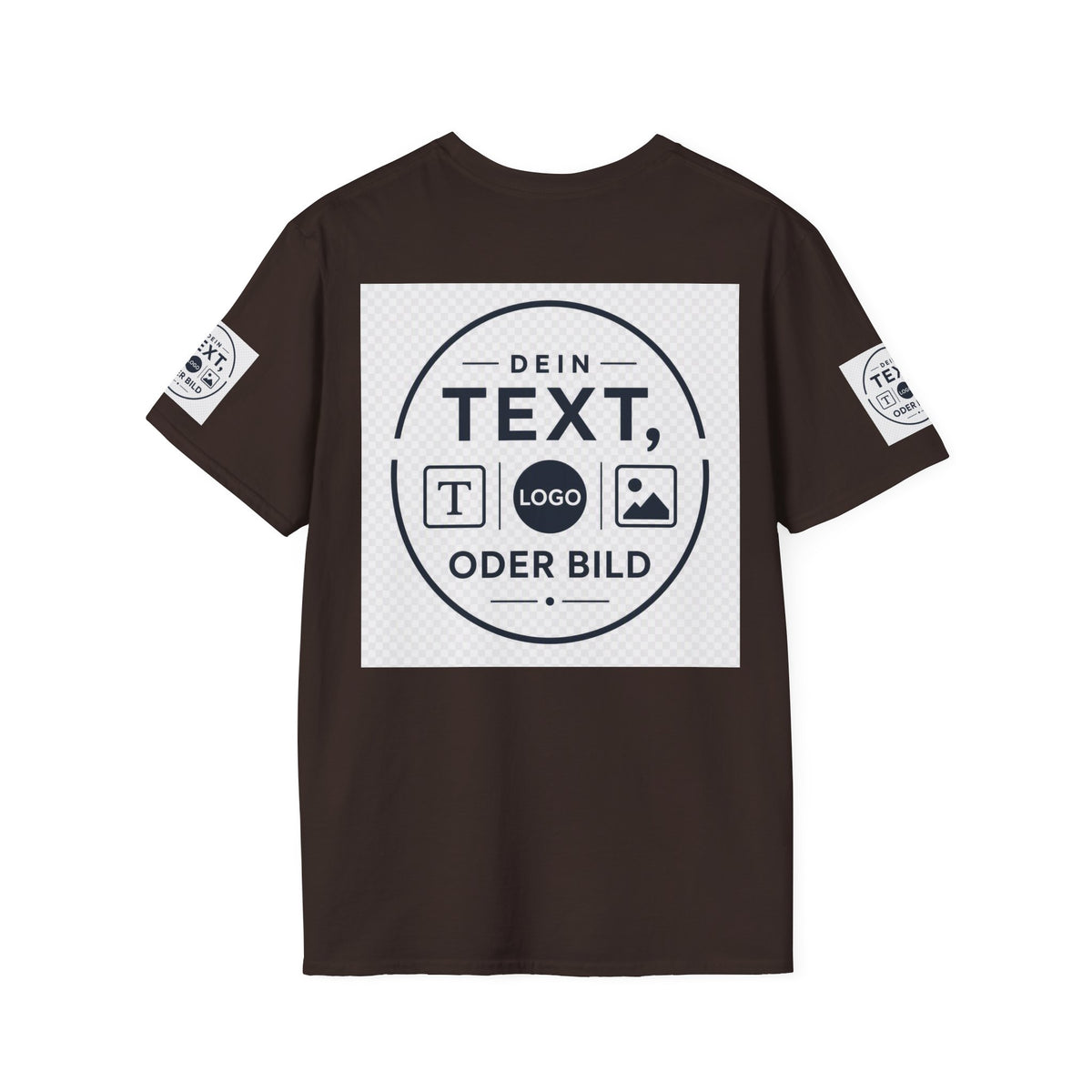 Custom Text & Logo T-Shirt
