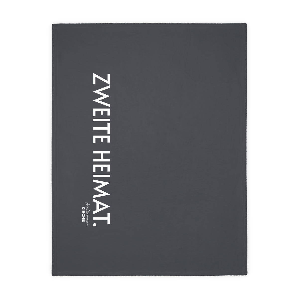 Kuscheldecke „ZWEITE HEIMAT.“