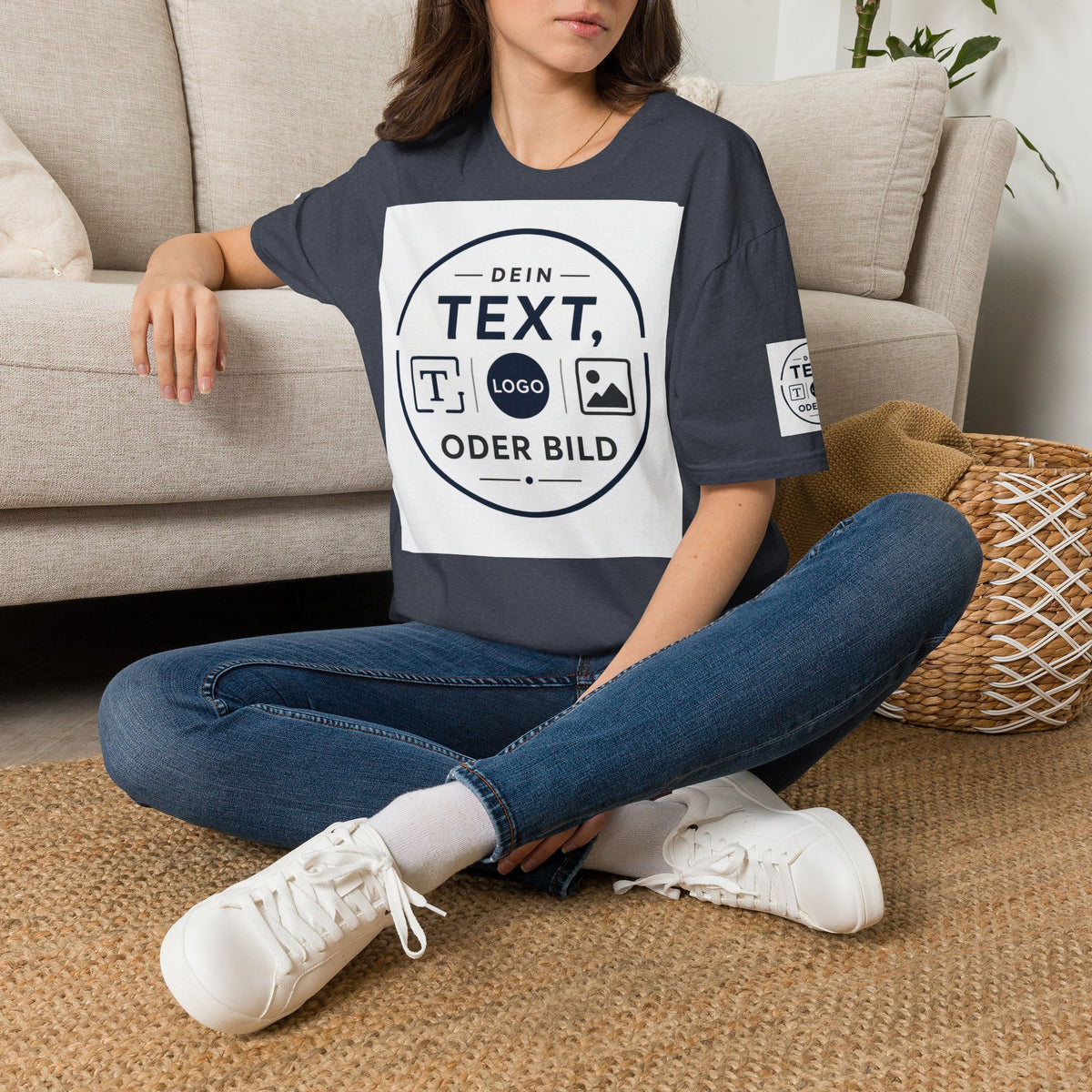 Custom Text & Logo T-Shirt