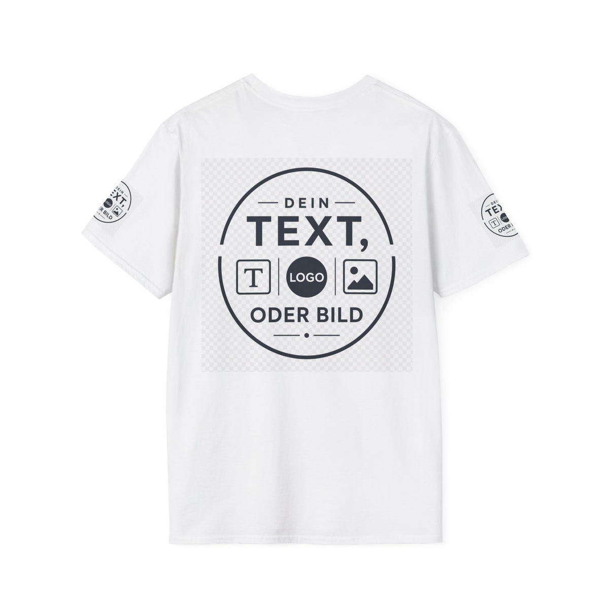 Custom Text & Logo T-Shirt