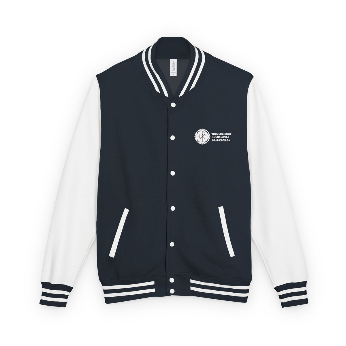 Letterman Jacket - Pink White Retro Varsity Style