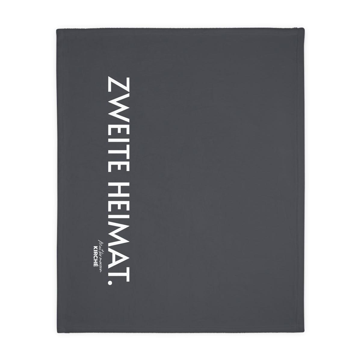 Kuscheldecke „ZWEITE HEIMAT.“