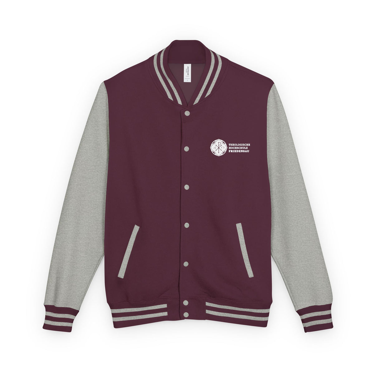 Letterman Jacket - Pink White Retro Varsity Style