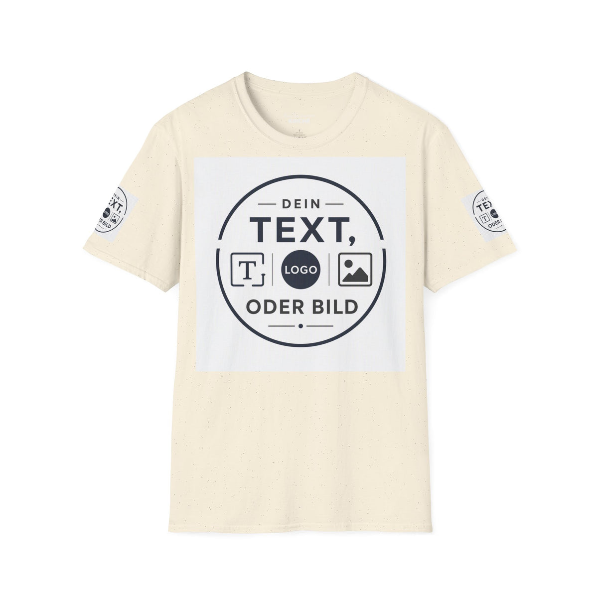 Custom Text & Logo T-Shirt