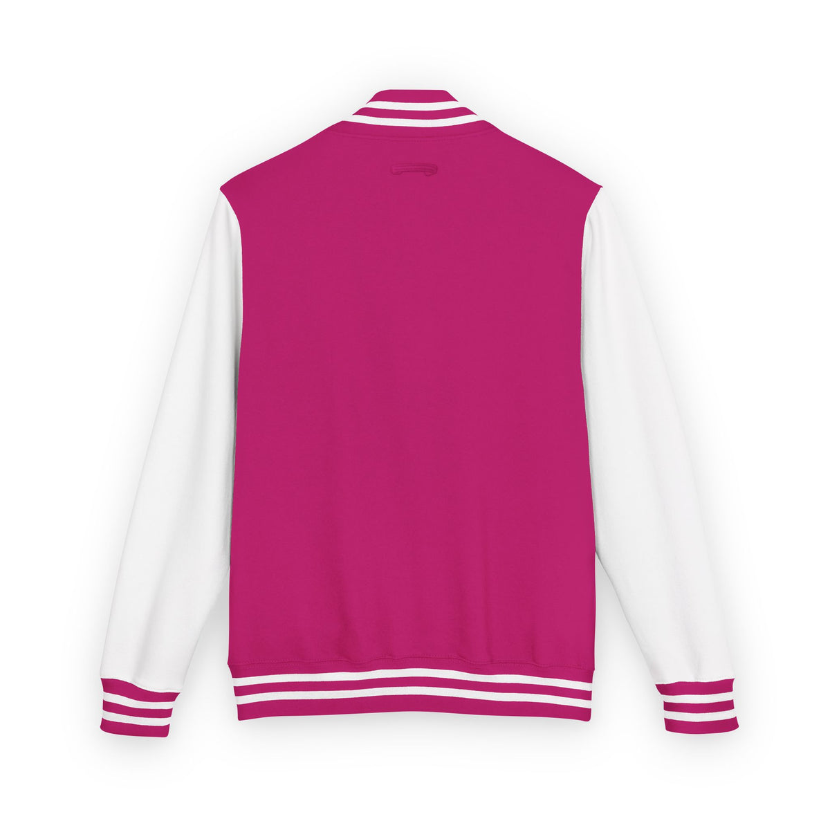 Letterman Jacket - Pink White Retro Varsity Style
