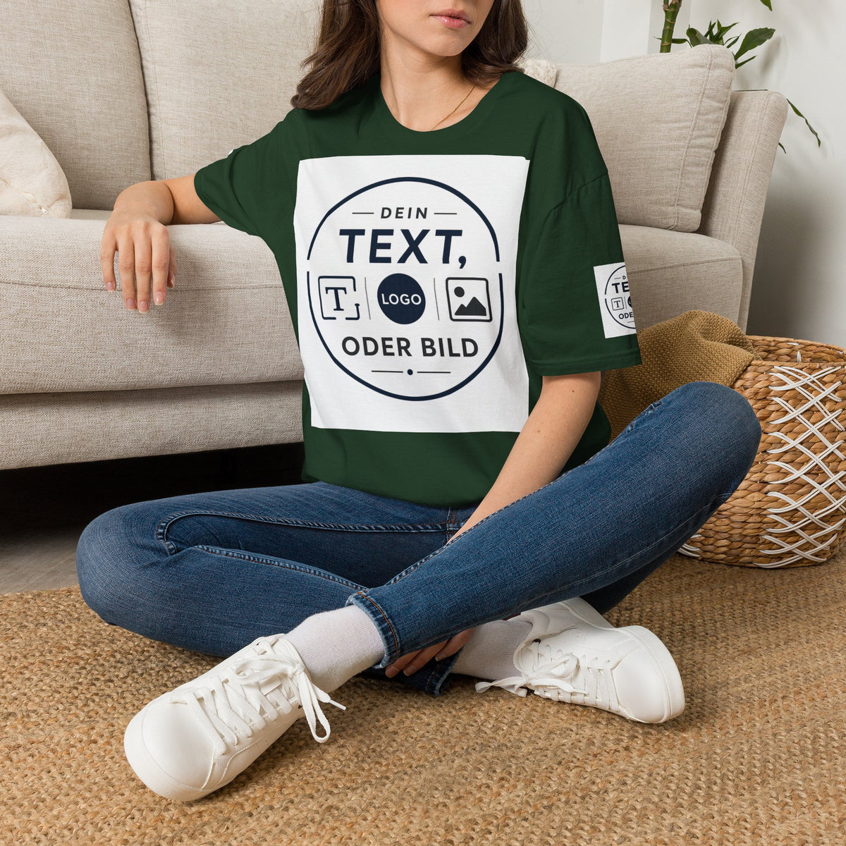 Custom Text & Logo T-Shirt