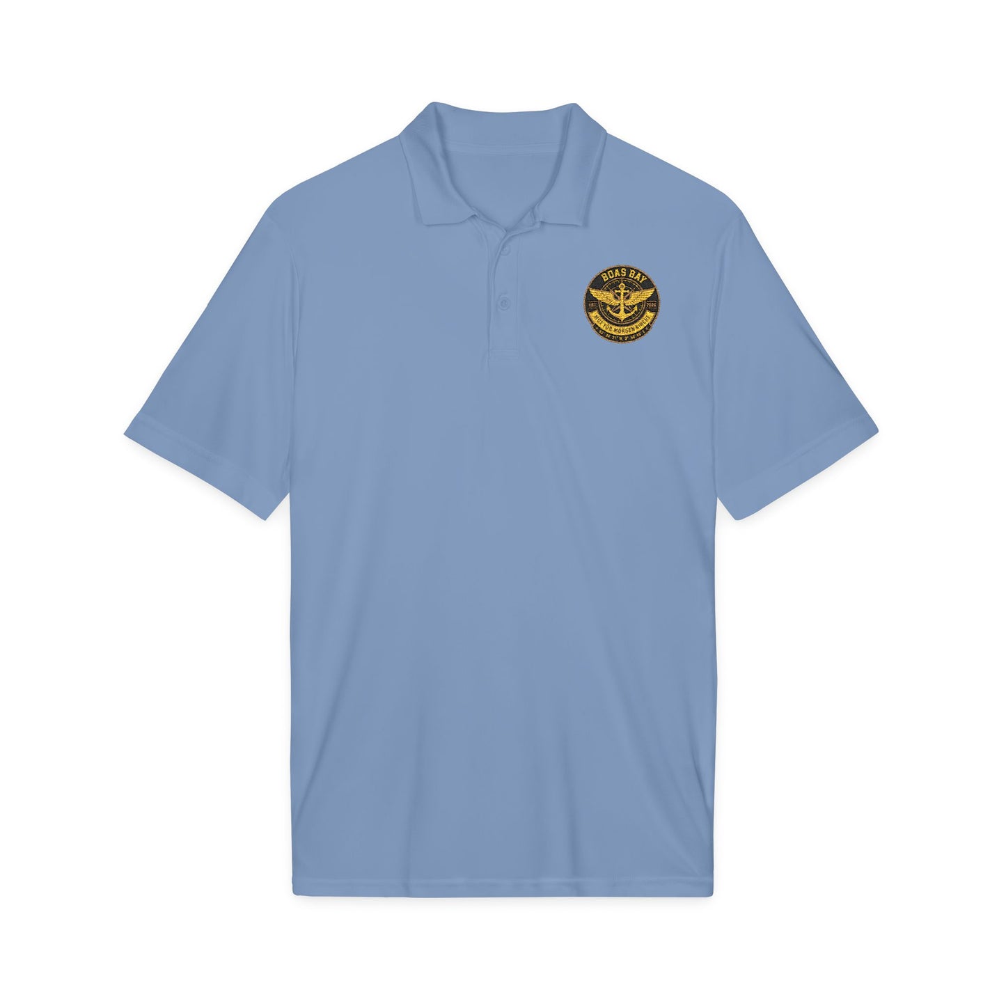 BoasBay Gold Crest Polo – Für alle, die Stil mit an Bord nehmen