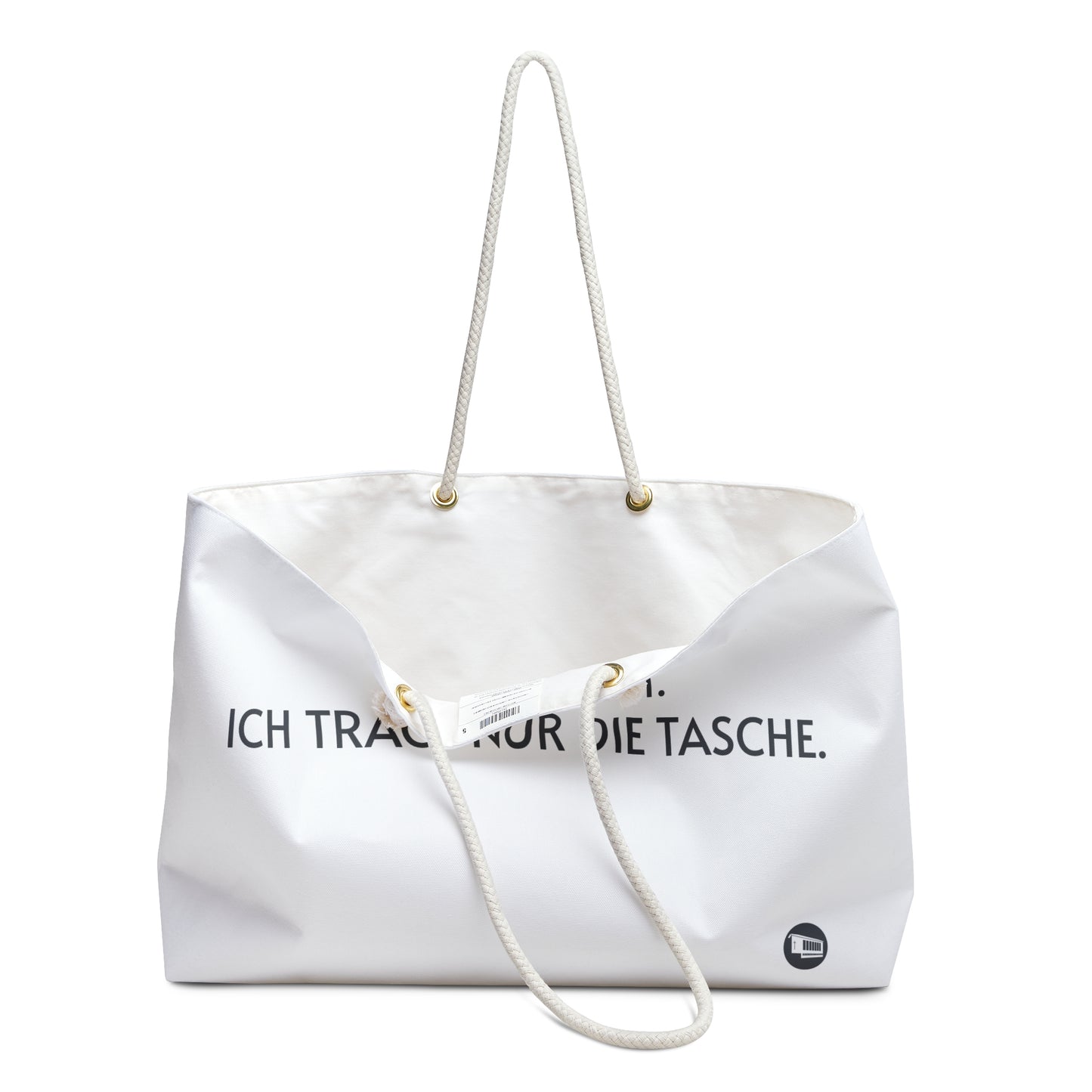 Grindel Weekender Bag — „Gott führt. Ich trage nur die Tasche.“