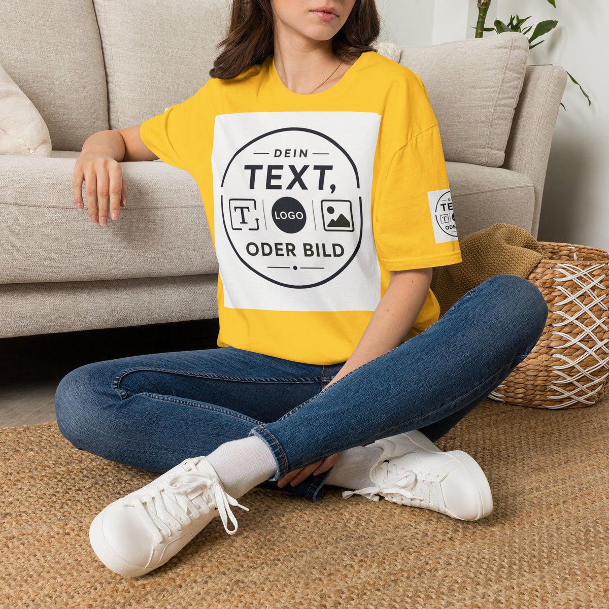 Custom Text & Logo T-Shirt