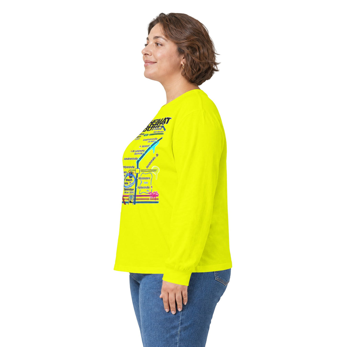 Hamburg Metro Map Tee – „Zweite Heimat Hamburg“