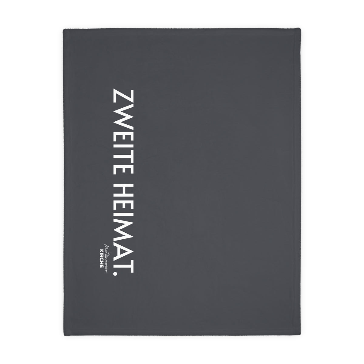 Kuscheldecke „ZWEITE HEIMAT.“