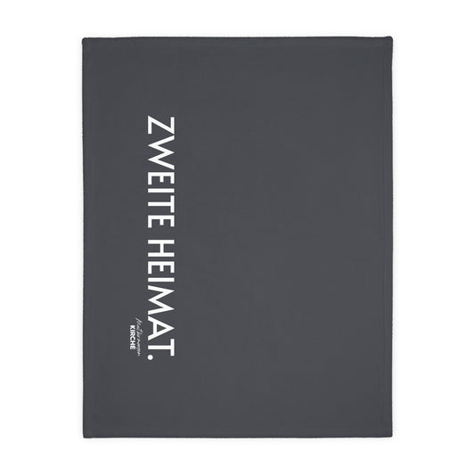 Kuscheldecke „ZWEITE HEIMAT.“