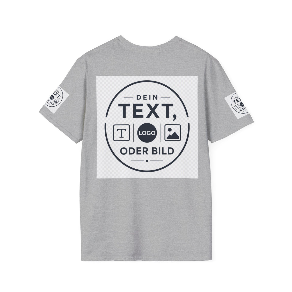 Custom Text & Logo T-Shirt