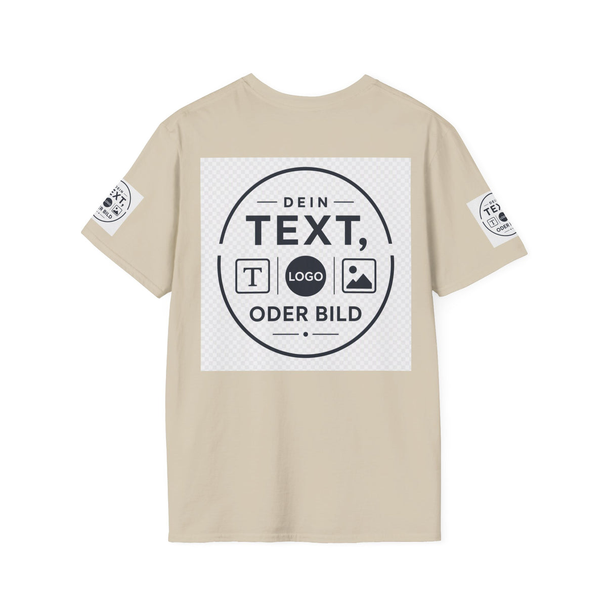 Custom Text & Logo T-Shirt