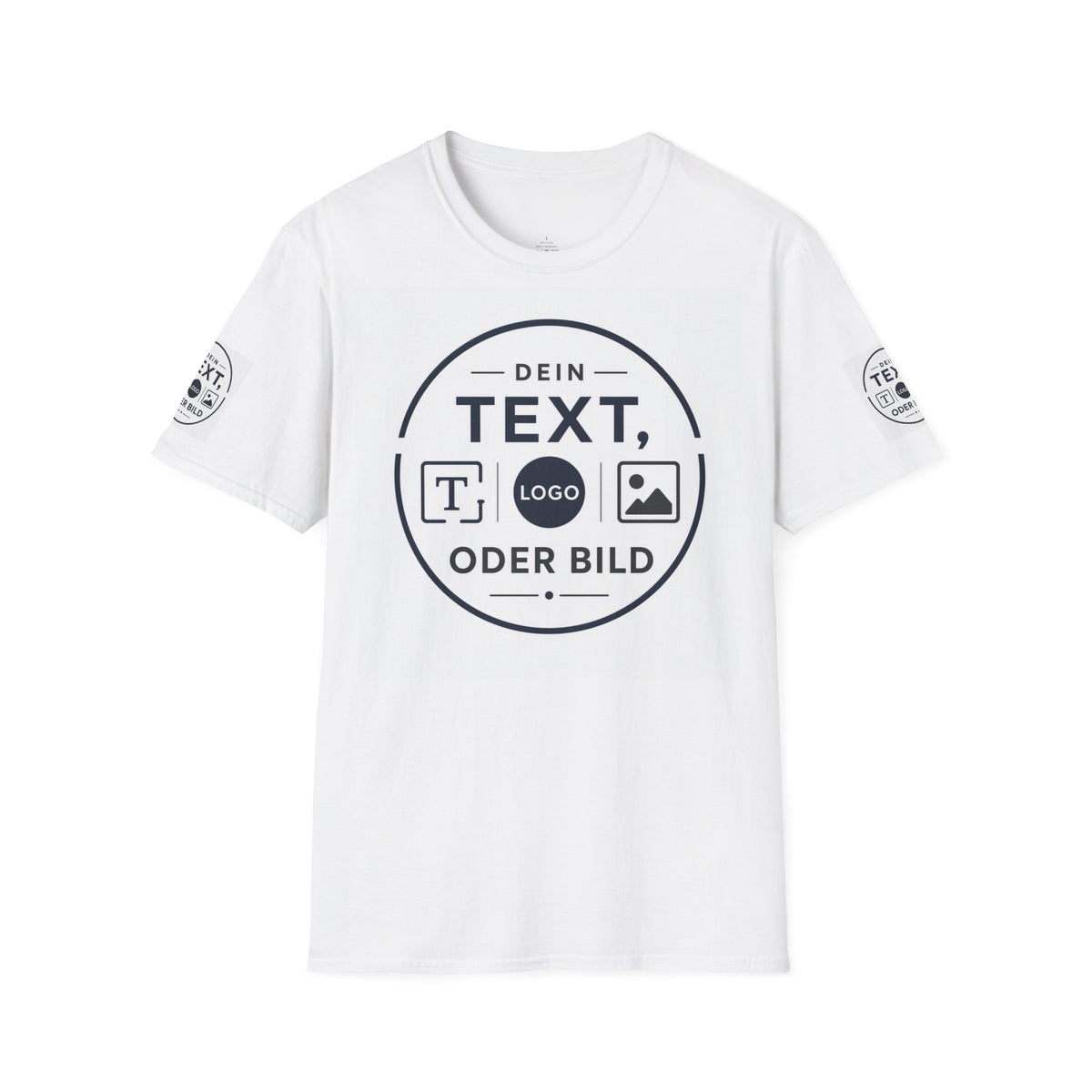 Custom Text & Logo T-Shirt