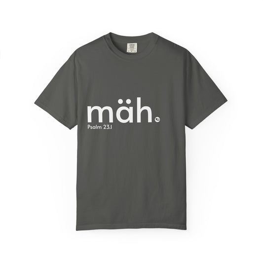 MÄH. – Das Shirt für Menschen, die dem richtigen Hirten folgen.